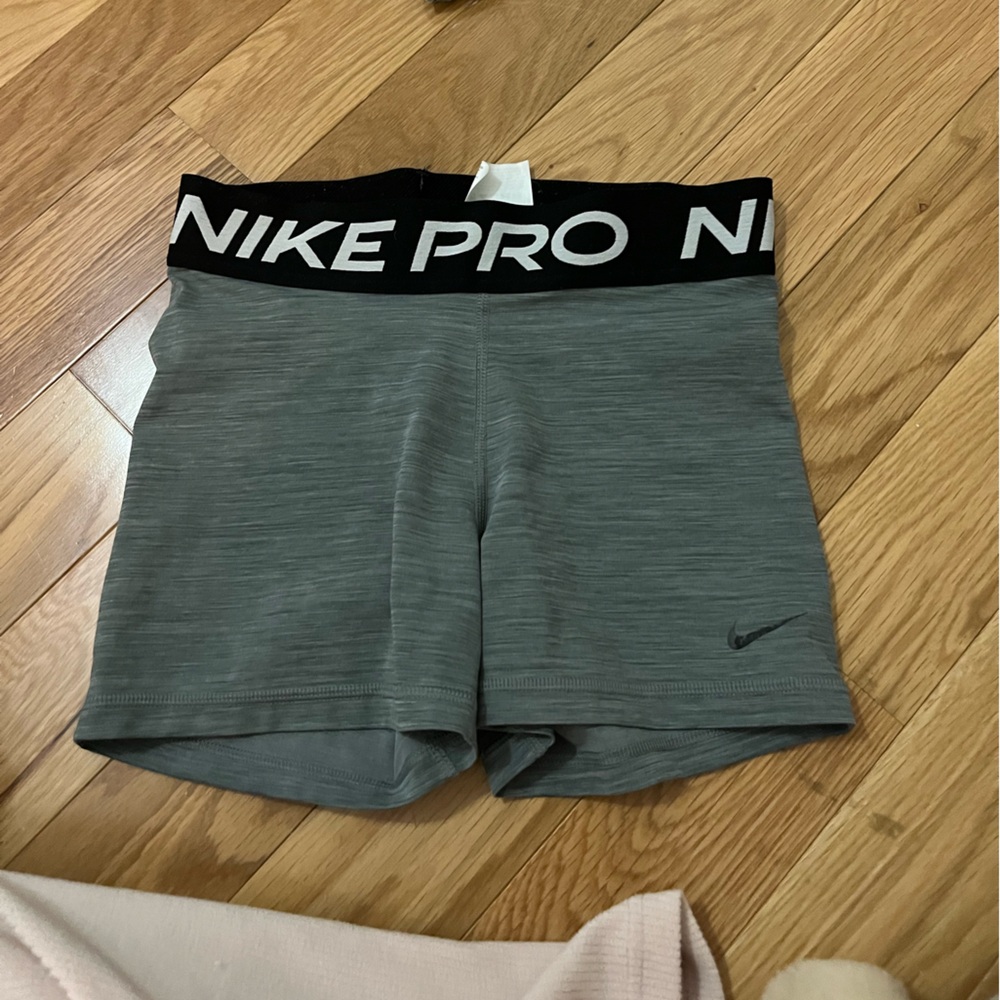 Nike Pro Women's Athletic Gray Shorts